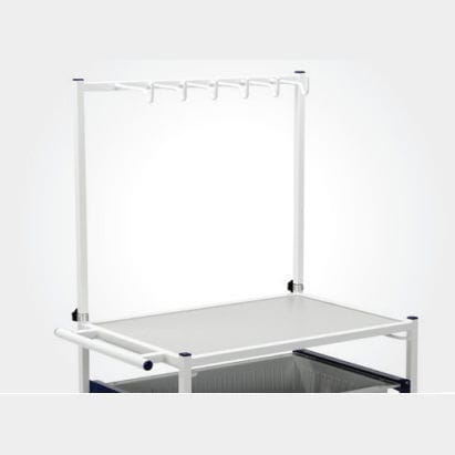 Portasueros con ruedas - 1164601 - ScanModul® - 6 ganchos