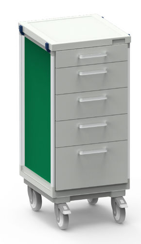 Carro de hospital - 40721530 - ScanModul® - 5 cajones
