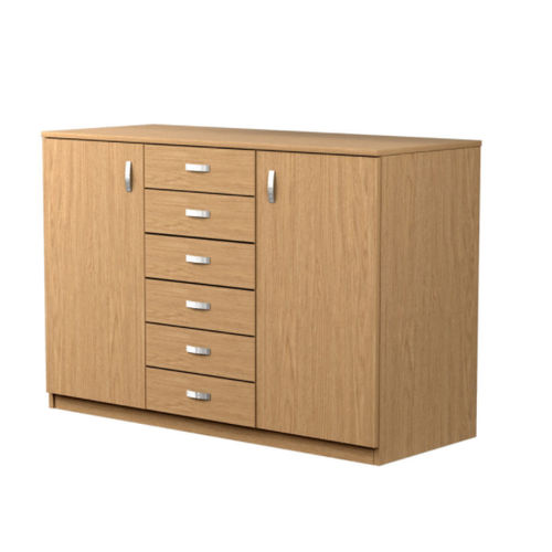 Armario de hospital - Reha-Bed - con estante / con cajón / con 2 puertas