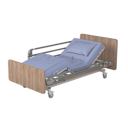 Cama de hospital - LEO M - Reha-Bed - manual / plegable / con ruedas