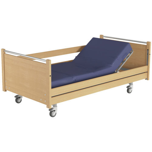 Cama de hospital - LEO “L” - Reha-Bed - manual / de altura regulable / con ruedas