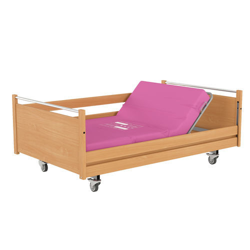 Cama de hospital - Leo WIDE L - Reha-Bed - de larga estancia / eléctrica / de altura regulable