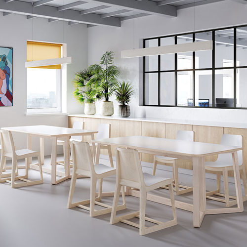 Mesa de comedor - ROCK - Pineapple - rectangular / redonda / cuadrada