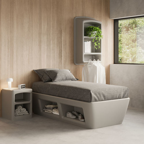 Cama psiquiátrica - 1RYB - Pineapple - manual / de altura fija / de 1 sección
