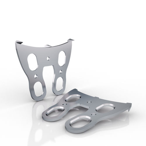 Placa de compresión para acetábulo - 322 series - South America Implants - metálica