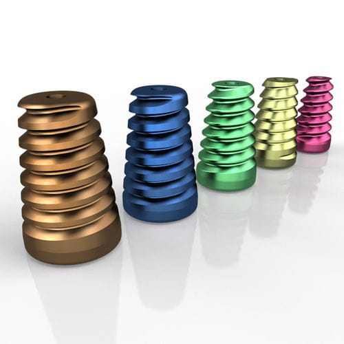 Tornillo de artrodesis para articulación subtalar - 165 series - South America Implants - sin cabeza / metálico