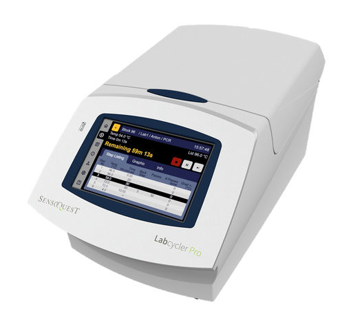Termociclador digital - Labcycler Pro Basic - SensoQuest - de 96 orificios / de aluminio / de plata