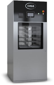 Lavadora desinfectadora de pie - P-M 104 - Cisa - compacta / de carga frontal