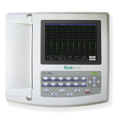 Electrocardiógrafo para diagnóstico en reposo - ECG-1200 - Trimpeks Healthcare - 12 canales / digital / con impresora