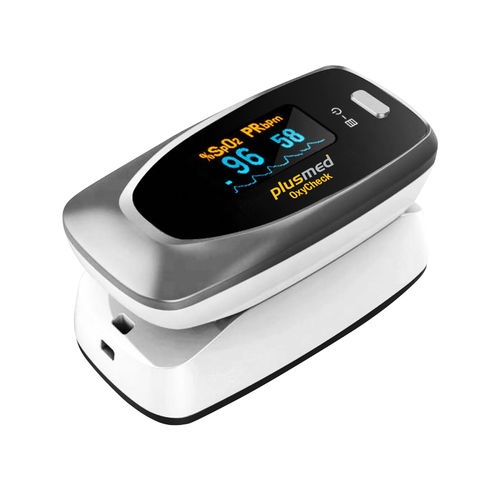Pulsioxímetro de dedo - OxyCheck - Trimpeks Healthcare - médico / para asistencia domiciliaria / alimentado por batería