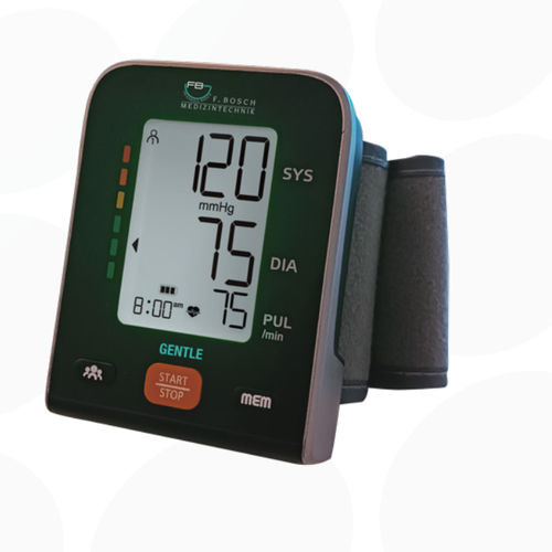 Tensiómetro electrónico automática - GENTLE - Trimpeks Healthcare - de muñeca / con manguito incorporado / con batería recargable