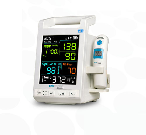 Monitor de constantes vitales portátil - NC3 - Trimpeks Healthcare - SpO2 / PNI / TEMP