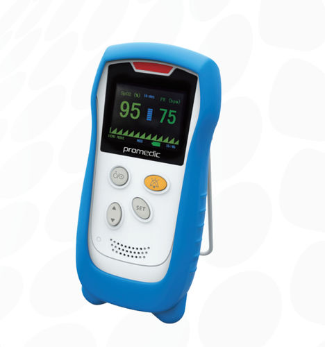 Pulsioxímetro portátil de mano - HOSPICARE - Trimpeks Healthcare - médico / alimentado por batería / con sensor separado