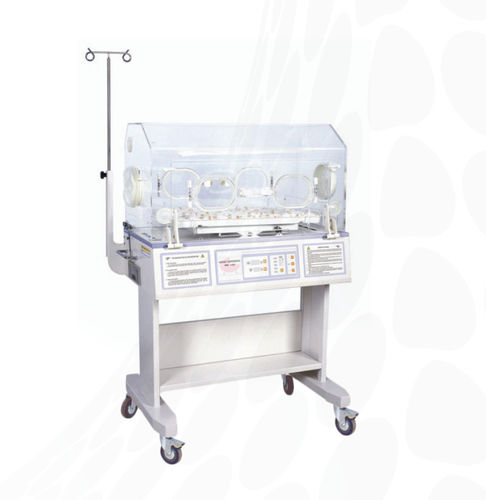 Incubadora neonatal con ruedas - INC-100 - Trimpeks Healthcare - con lámpara de fototerapia / con 6 ventanas de acceso