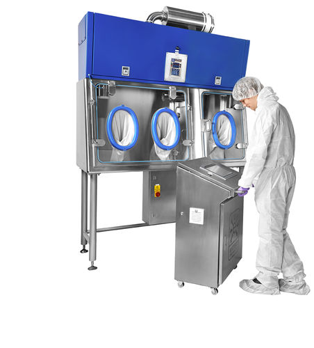 Probador de estanqueidad para aisladores de laboratorio - Extract Technology - de guantes / de presión / en carro