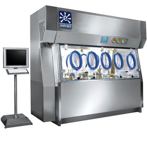 Aislador aséptico - Extract Technology - de transferencia / clase ISO 5 / de pie