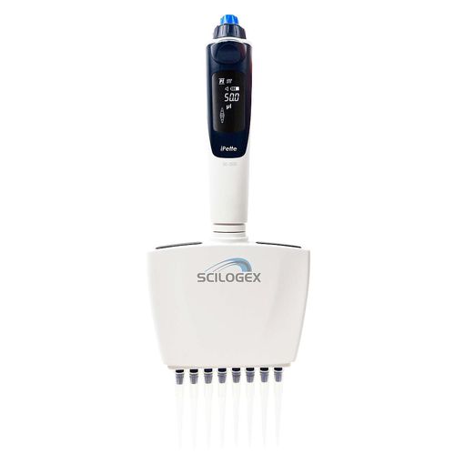Pipeta electrónica - iPette Plus - SCILOGEX - de multicanal / de volumen variable