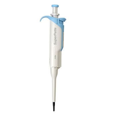 Pipeta digital - SuperPette - SCILOGEX - de canal simple / de volumen variable / apta para autoclave