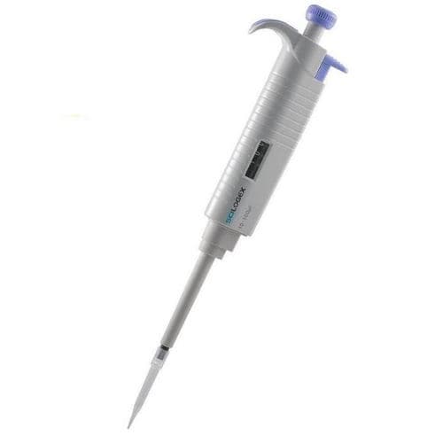 Pipeta de canal simple - MicroPette Plus - SCILOGEX - de volumen variable / apta para autoclave