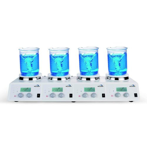 Agitador de laboratorio magnético - MS-H340-S4 - SCILOGEX - digital / de uso general / de mesa
