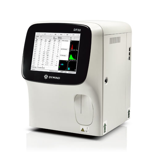 Analizador de hematología automático - DF55 - Shenzhen Dymind Biotechnology Co., LTD - de mesa / 27 parámetros / con diferenciación de 5 partes