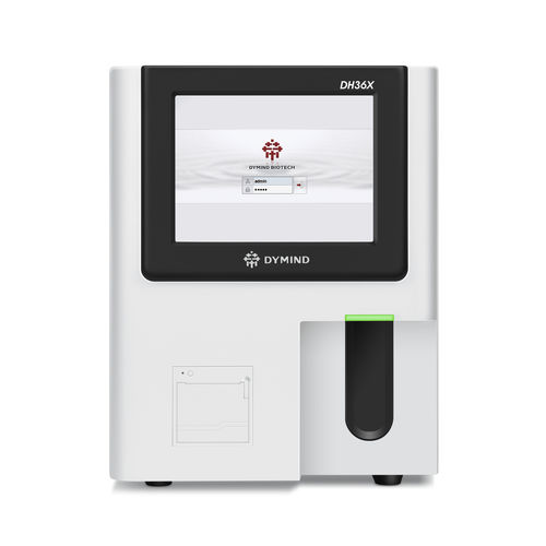 Analizador de hematología automático - DH36X - Shenzhen Dymind Biotechnology Co., LTD - compacto / con diferenciación de 3 partes / con pantalla táctil