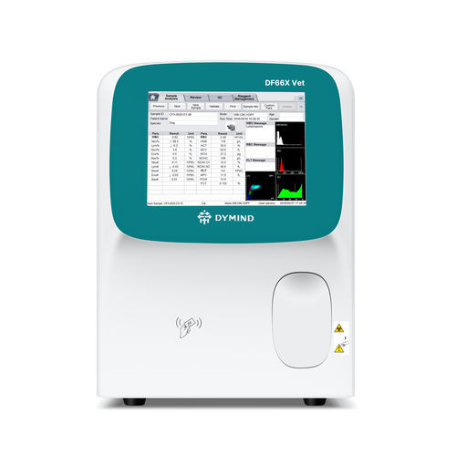 Analizador de hematología veterinario - DF66X Vet - Shenzhen Dymind Biotechnology Co., LTD - automático / de mesa / por citometría de flujo