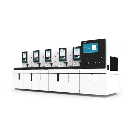 Analizador de hematología automático - DH-8000 - Shenzhen Dymind Biotechnology Co., LTD - de mesa / por citometría de flujo de fluorescencia / por difracción láser