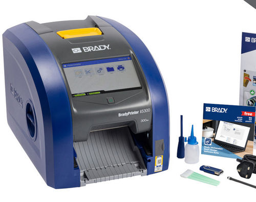 Impresora de transferencia térmica - I5300-C-UK - Brady EMEA - térmica directa / de etiquetas / de mesa
