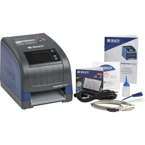 Impresora de transferencia térmica - I3300-C-UK-PWI - Brady EMEA - de etiquetas / de mesa / de laboratorio