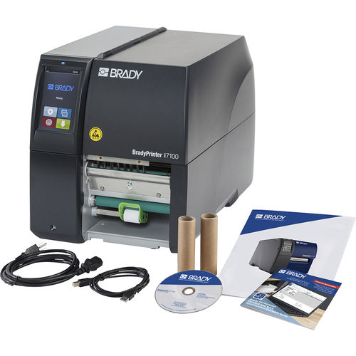 Impresora de transferencia térmica - I7100-600-P-ESD-UK - Brady EMEA - térmica directa / de etiquetas / de mesa