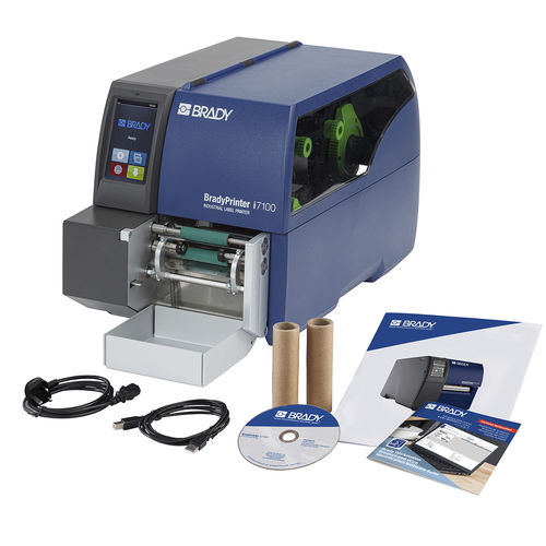 Impresora de transferencia térmica - I7100-600-P-UK-VLA - Brady EMEA - de etiquetas / de mesa / de laboratorio