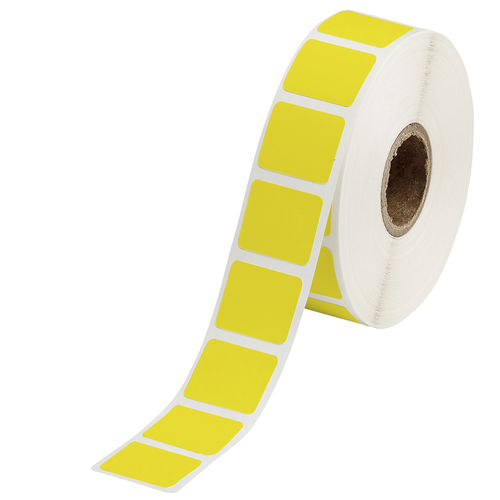 Rollo de etiquetas para tubos - BPTLAB-35-427-YL - Brady EMEA - para frascos de almacenamiento