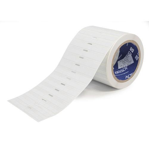 Rollo de etiquetas para tubos - THT-289-492-2-WT - Brady EMEA - resistente a los productos químicos