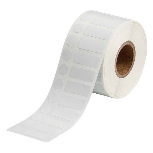 Rollo de etiquetas para tubos - THT-249-7425-2-SC - Brady EMEA - criogénico / resistente a los productos químicos / resistente a los solventes