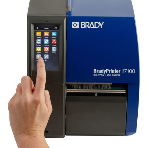 Etiquetadora para laboratorio - I7100-600-UK-BWS - Brady EMEA - continua / automatizada / eléctrica
