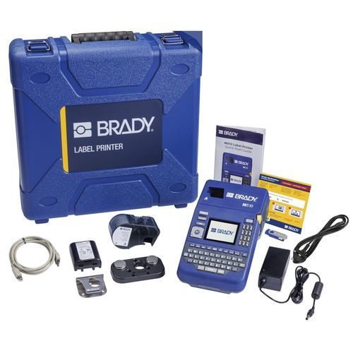 Etiquetadora para hospitales - M510-KIT-UK-BWS - Brady EMEA - eléctrica / de etiquetas códigos de barras / digital