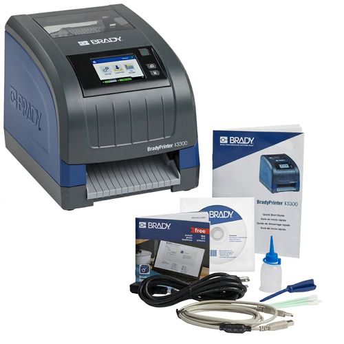 Etiquetadora para laboratorio - i3300-C-UK-W-BWS - Brady EMEA - eléctrica / de etiquetas códigos de barras / de códigos de barras