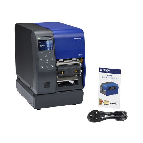 Impresora etiquetadora de transferencia térmica - I6100-300-P-UK - Brady EMEA - térmica directa / de etiquetas códigos de barras / de laboratorio