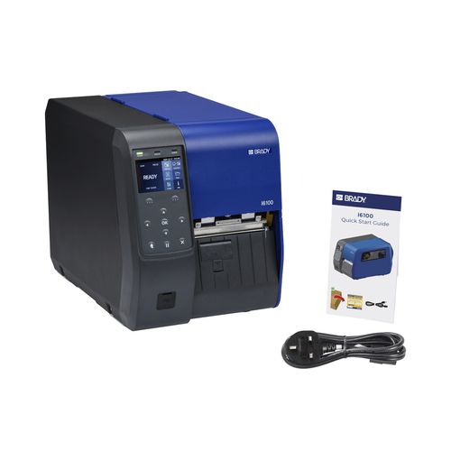 Impresora etiquetadora térmica directa - I6100-300-UK-BWS - Brady EMEA - de transferencia térmica / para etiquetas de código de barras / de etiquetas códigos de barras