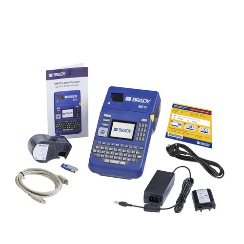 Etiquetadora para hospitales - M510-UK-BWS - Brady EMEA - para laboratorio / de etiquetas códigos de barras / digital