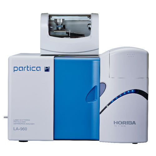 Granulómetro por dispersión estática de la luz - LA-960V2 - HORIBA Scientific - óptico / láser / para polvos