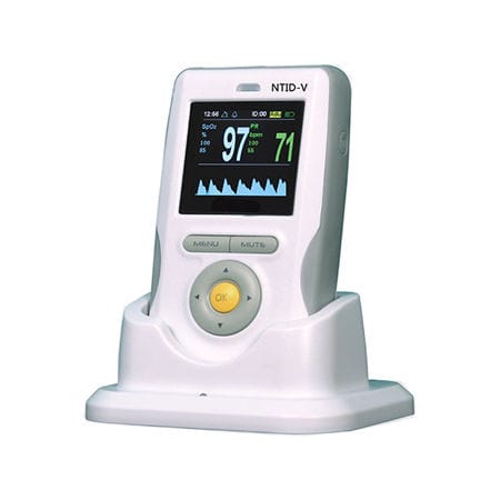 Pulsioxímetro portátil de mano - NT1D-V - Solaris Medical Technology, Inc. - de mesa / veterinario / blanco