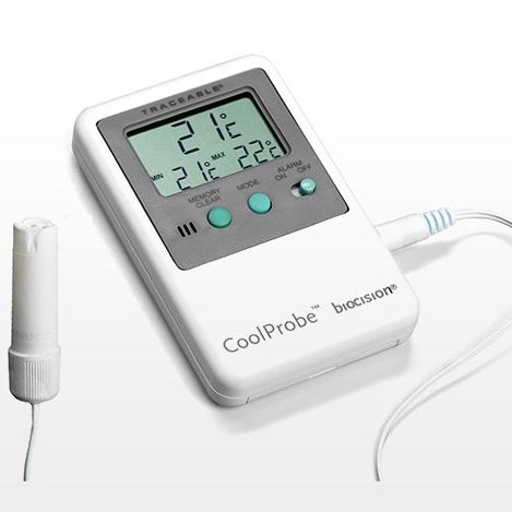 Termómetro de laboratorio - CoolProbe™ CF - BioCision - digital / de sonda / con señal acústica