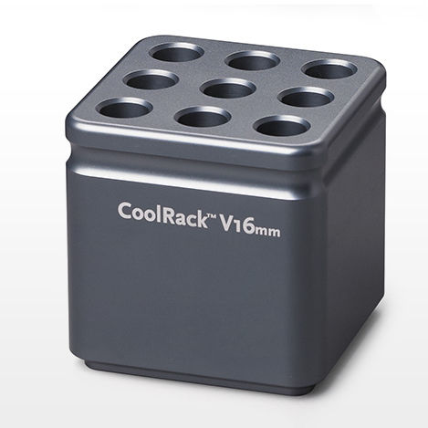 Soporte de laboratorio para tubos de sangre - CoolRack® V16 - BioCision - de refrigeración