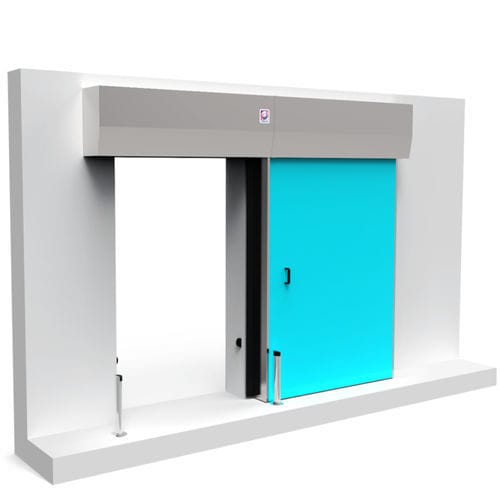 Puerta de hospital - SMF - Comecer - para ciclotrón / corredera