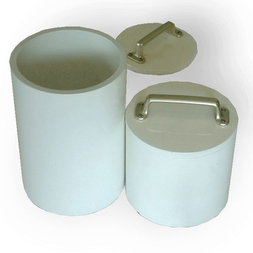Contenedor de desechos radiactivos - WC-101 - Comecer - blindado / con tapa