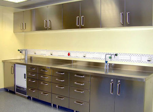 Mesa de laboratorio para medicina nuclear - Comecer - modulable