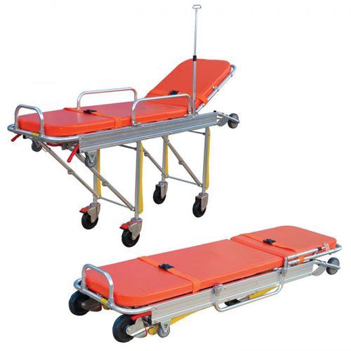 Carro camilla de transporte - BES-HB070 - Besco Medical - manual / de altura variable / plegable