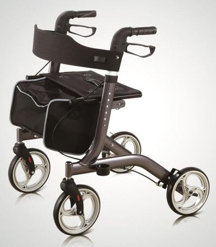 Andador con ruedas con 4 ruedas - BES-WA079 - Besco Medical - con asiento